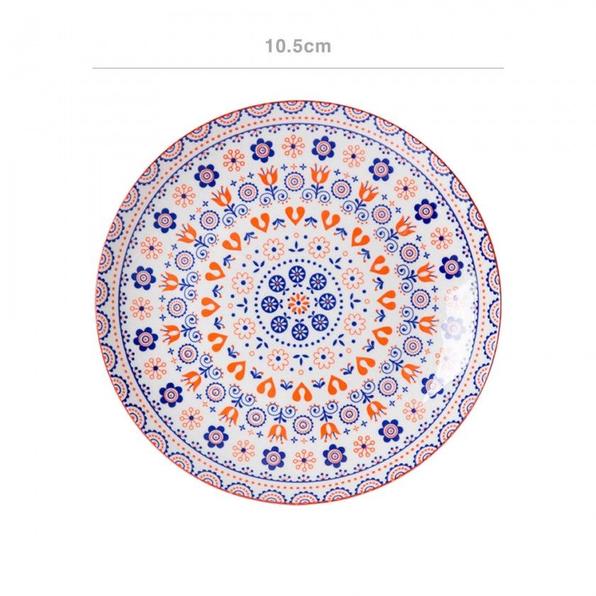 Prato Raso Padro Branco 10.5cm