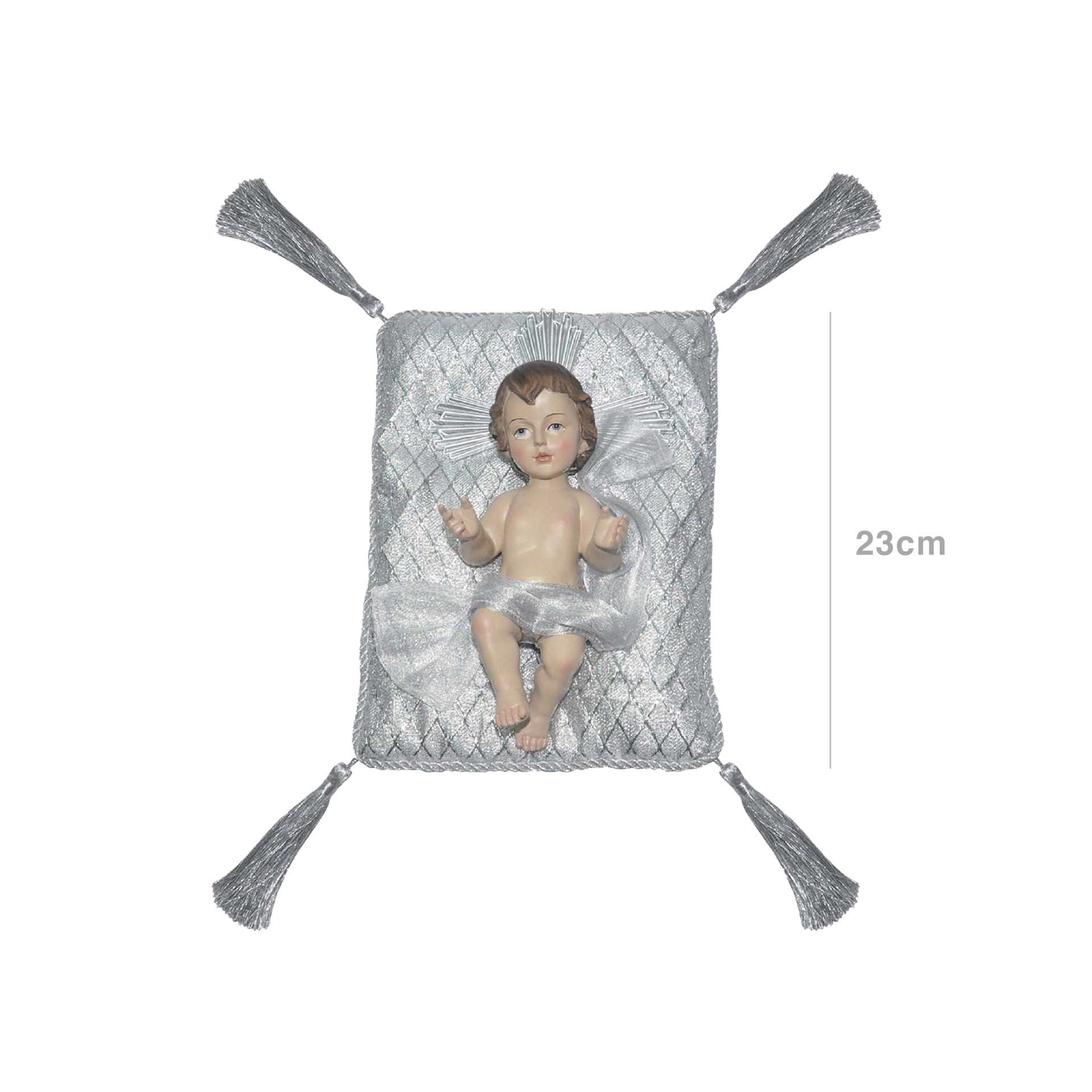 Menino Jesus com Almofada 23cm