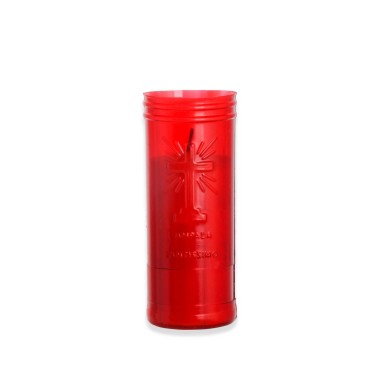 Cirio Recarga Cera Nacional Vermelho 14cm