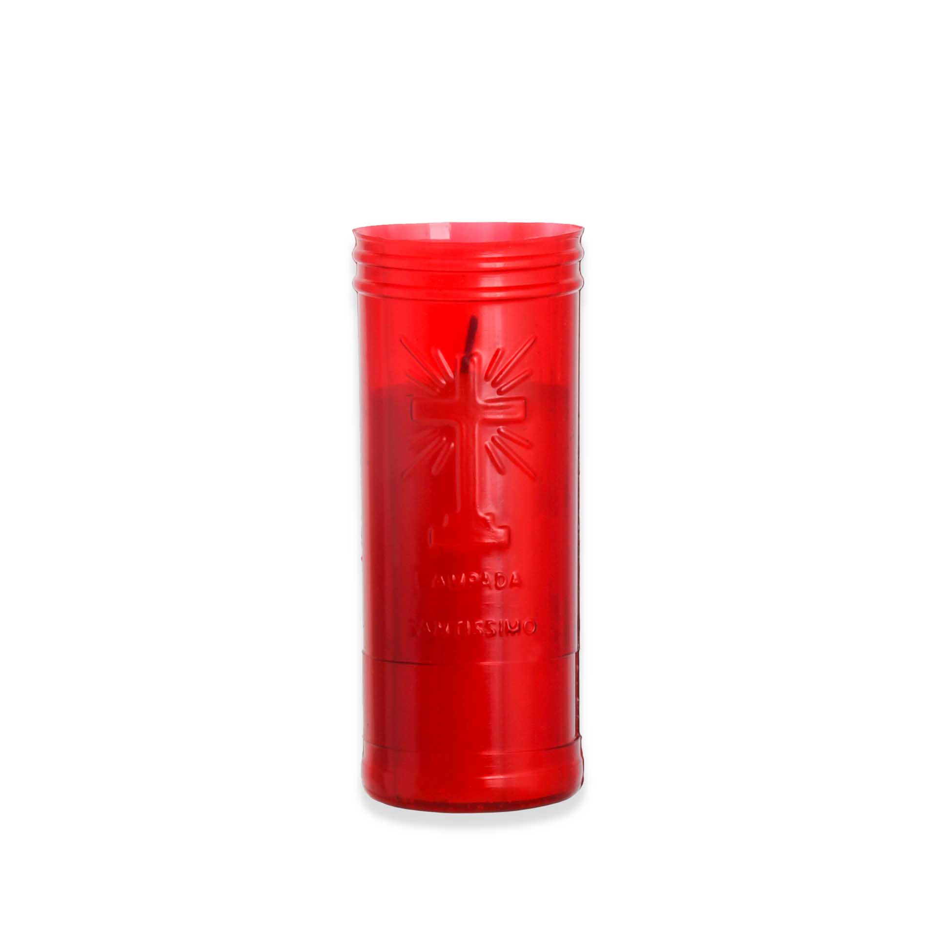 Cirio Recarga Cera Nacional Vermelho 14cm