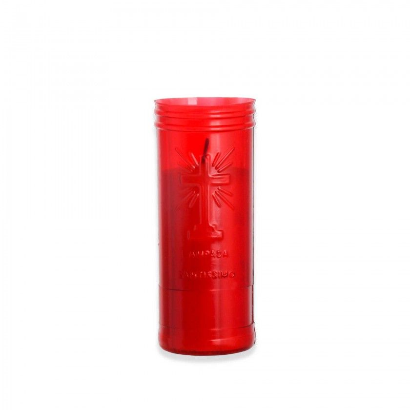 Cirio Recarga Cera Nacional Vermelho 14cm