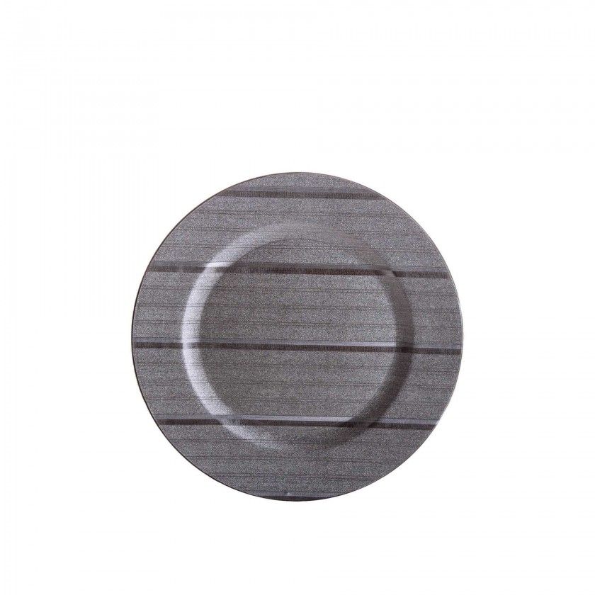 Prato Marcador Prata 33CM Prato Marcador Prata 33CM