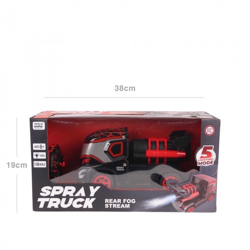 Carro Telecomandado R/C Spray Truck 38X15X19cm Carro Telecomandado R/C Spray Truck 38X15X19cm