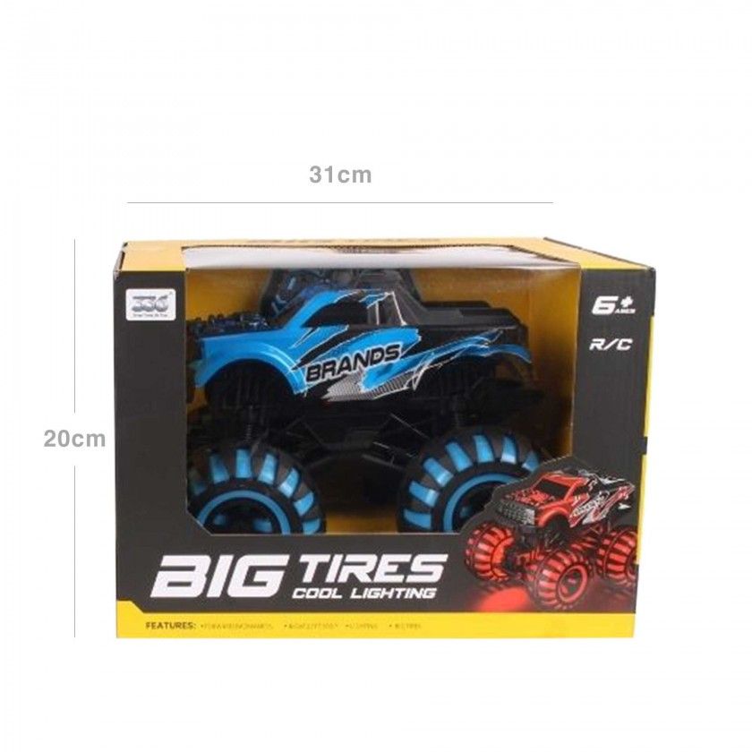 Carro Telecomandado R/C Big Tires 31X20X18cm Carro Telecomandado R/C Big Tires 31X20X18cm