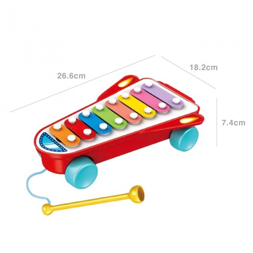 Didático Xilofone 26.6X18.2X7.4cm Didático Xilofone 26.6X18.2X7.4cm