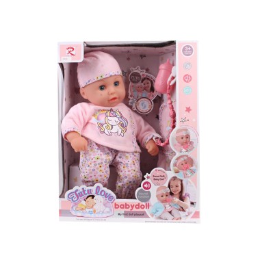 Boneca com Acess�rios 28X14X36cm