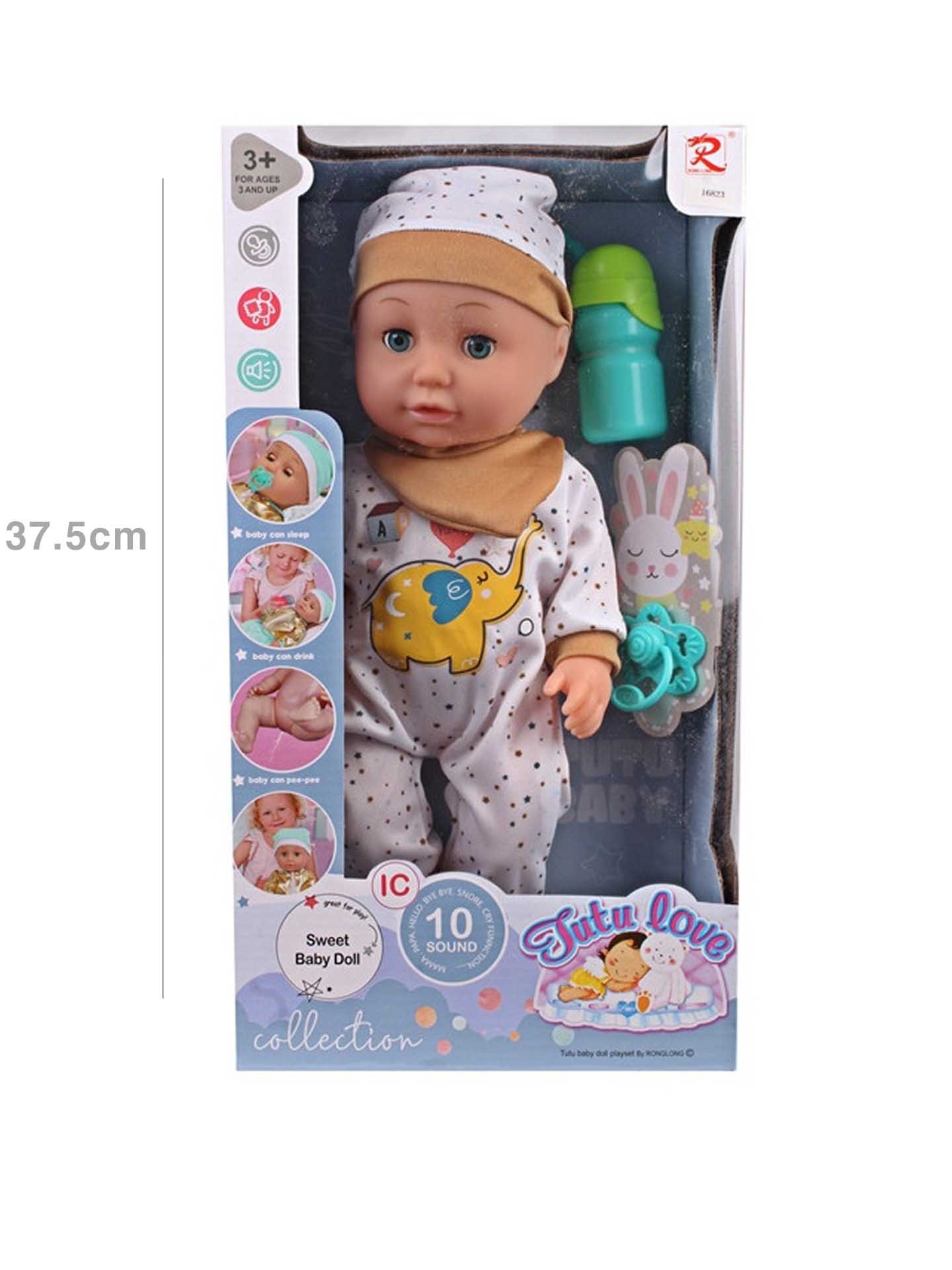 Boneca 10 Sons Tutu Love 37.5X11X20.5cm