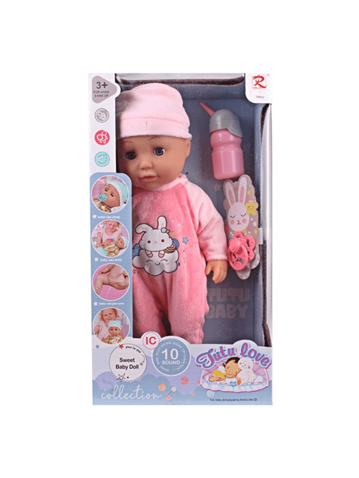 Boneca 10 Sons Tutu Love 37.5X11X20cm