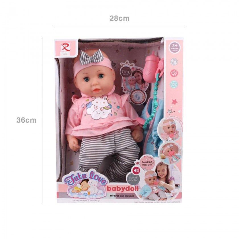 Boneca com Acessrios 28X14X36cm