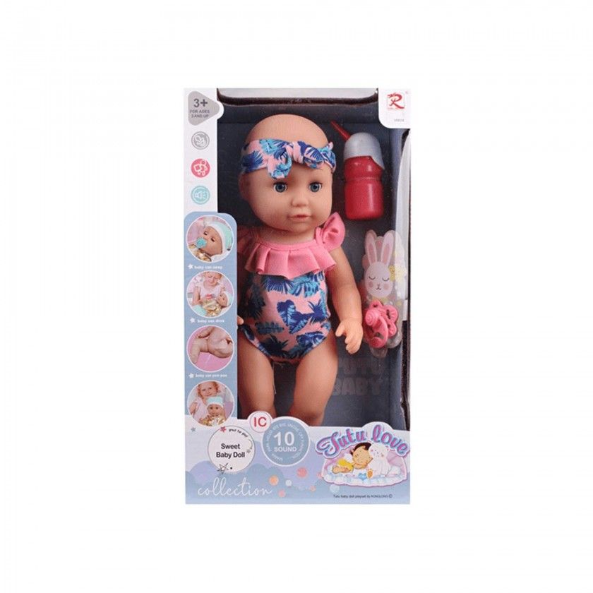 Boneca 10 Sons Tutu Love 37.5X11X20.5cm Boneca 10 Sons Tutu Love 37.5X11X20.5cm
