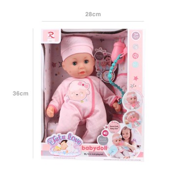Boneca com Acess�rios 28X14X36cm