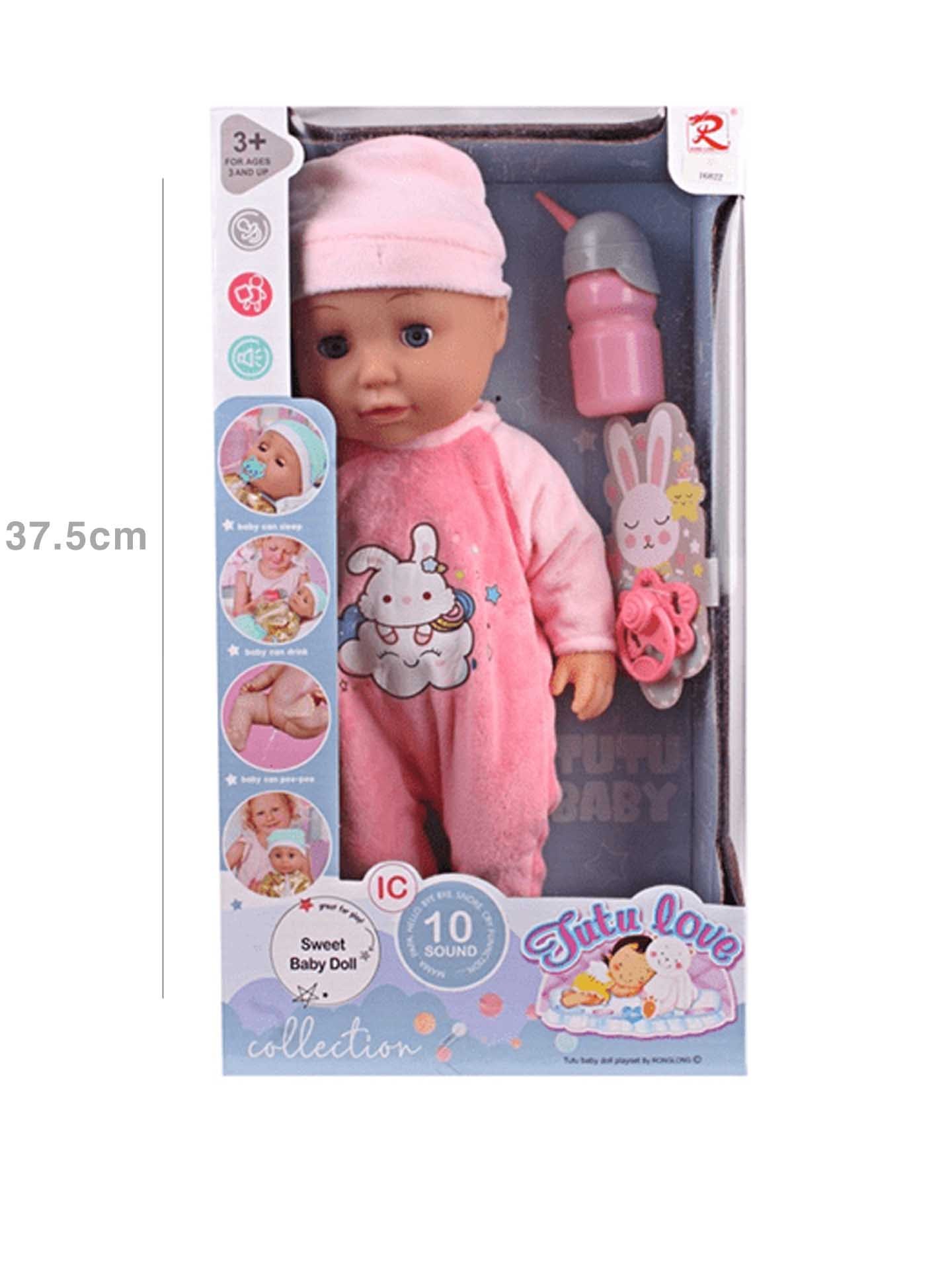 Boneca 10 Sons Tutu Love 37.5X11X20cm
