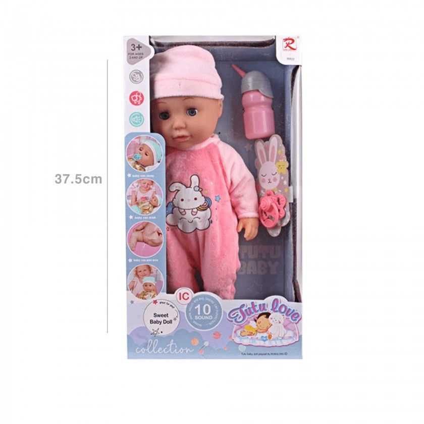 Boneca 10 Sons Tutu Love 37.5X11X20cm Boneca 10 Sons Tutu Love 37.5X11X20cm
