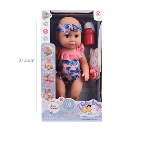 Boneca 10 Sons Tutu Love 37.5X11X20.5cm - Image product