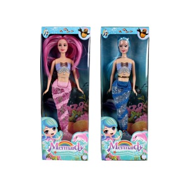 Boneca Mermaid 13X5X37cm