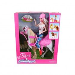 Boneca com Cavalo 27.8X34.5cm