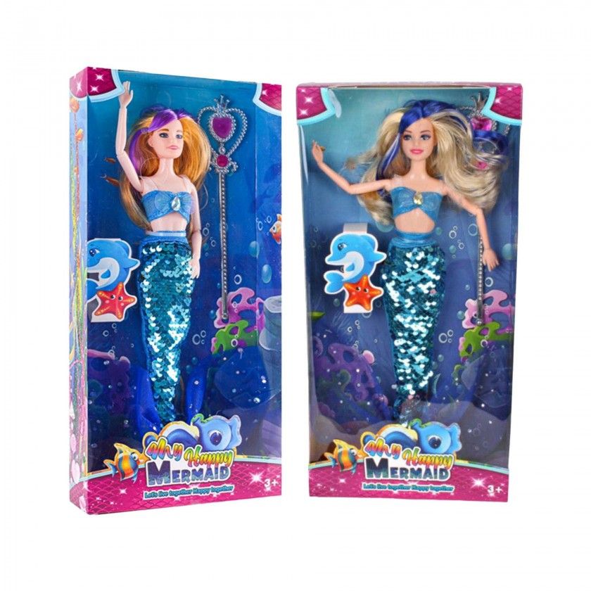 Boneca Mermaid 18X36.5cm Boneca Mermaid 18X36.5cm