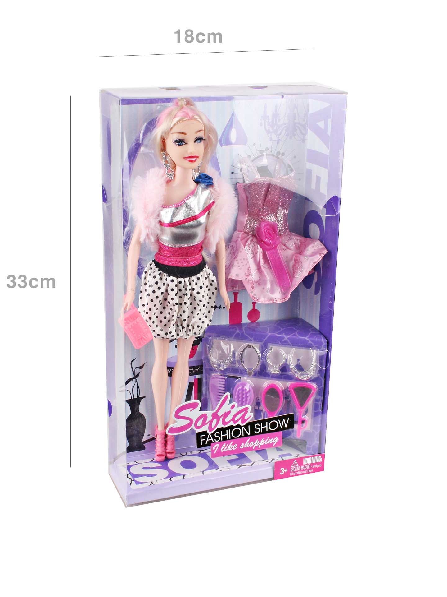 Boneca Sofia Fashion Show 18X33cm