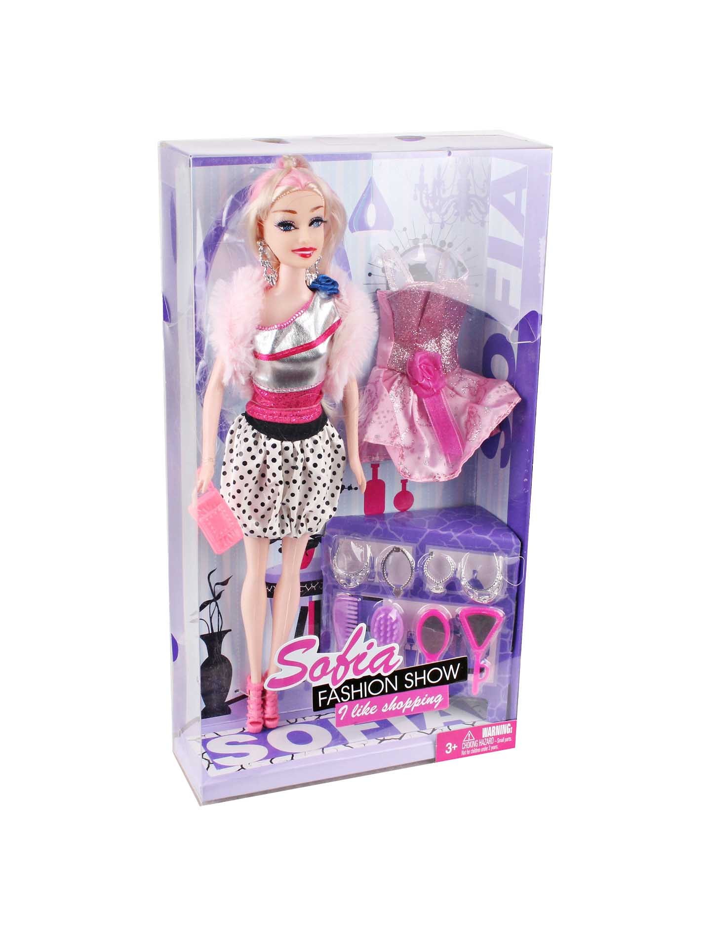 Boneca Sofia Fashion Show 18X33cm
