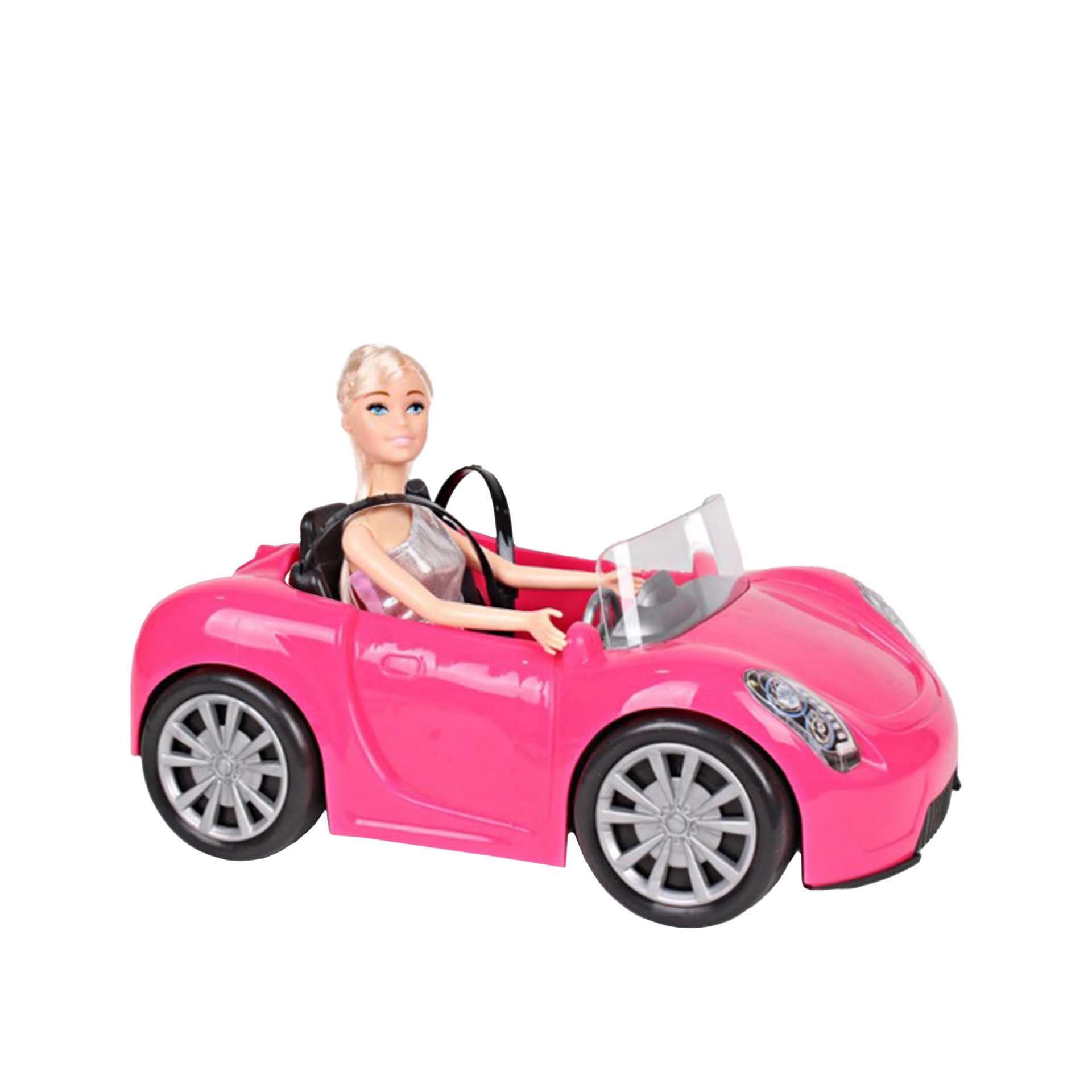 Carro Boneca Rosa 32X20X20cm