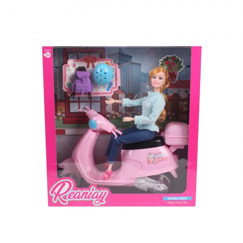 Boneca Reaniay Outdoor Sports 31X33cm Boneca Reaniay Outdoor Sports 31X33cm