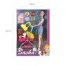 Boneca Sasha Pet Friends 23X33cm Boneca Sasha Pet Friends 23X33cm