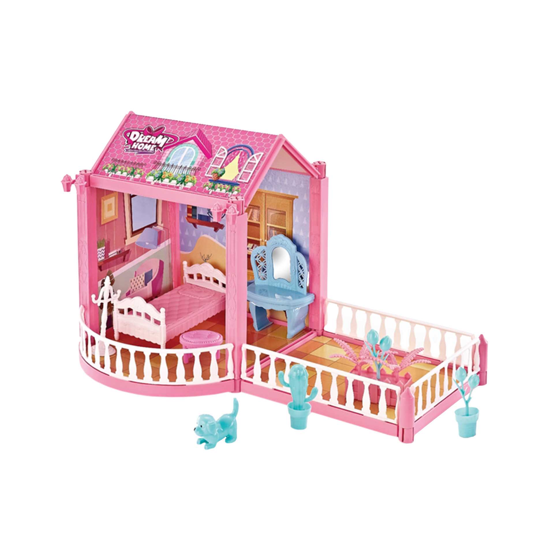 Casa Dream Home com Acessórios 32X7X24cm
