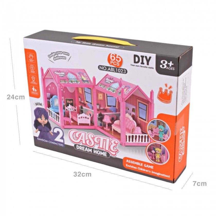 Casa Dream Home com Acessrios 32X7X24cm