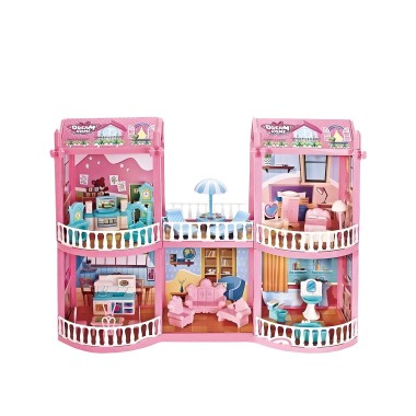 Casa Dream Home com 133 Acessórios 40X9X30cm