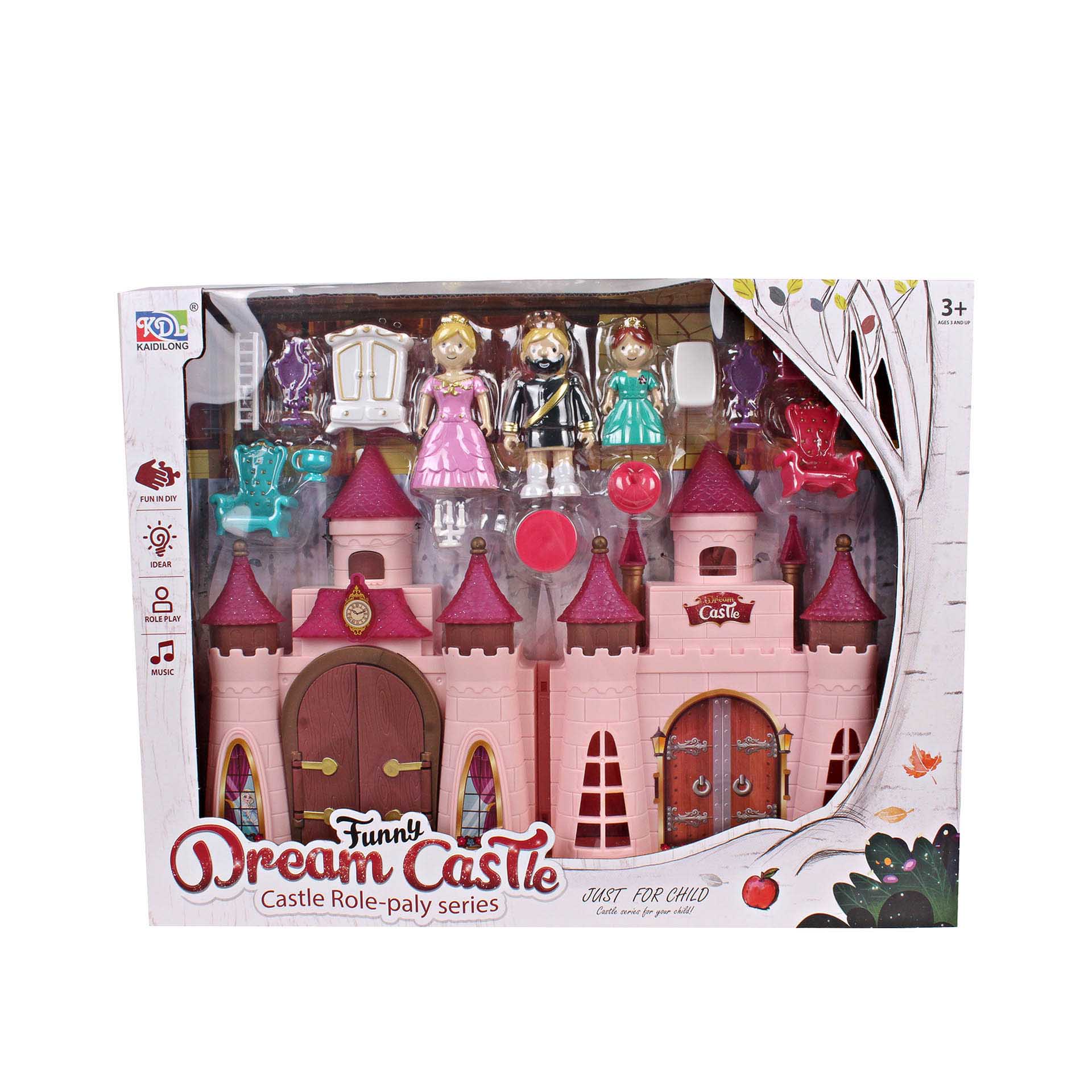 Casa Dream Castle com Acessórios 30X8X40cm