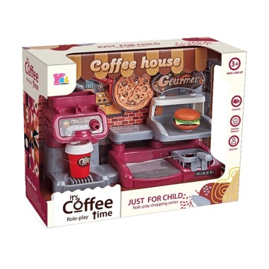 Conjunto Alimentos Coffee House Gourmet 30X12X23cm