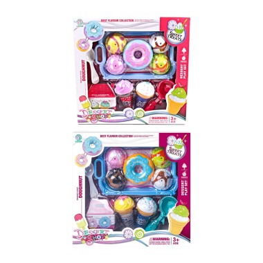 Conjunto Alimentos Dessert Shop 28X6X27cm