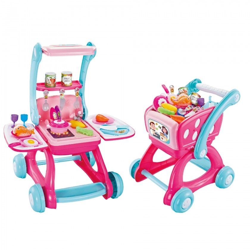 Carrinho Compras 48.5X44X52.5cm Carrinho Compras 48.5X44X52.5cm