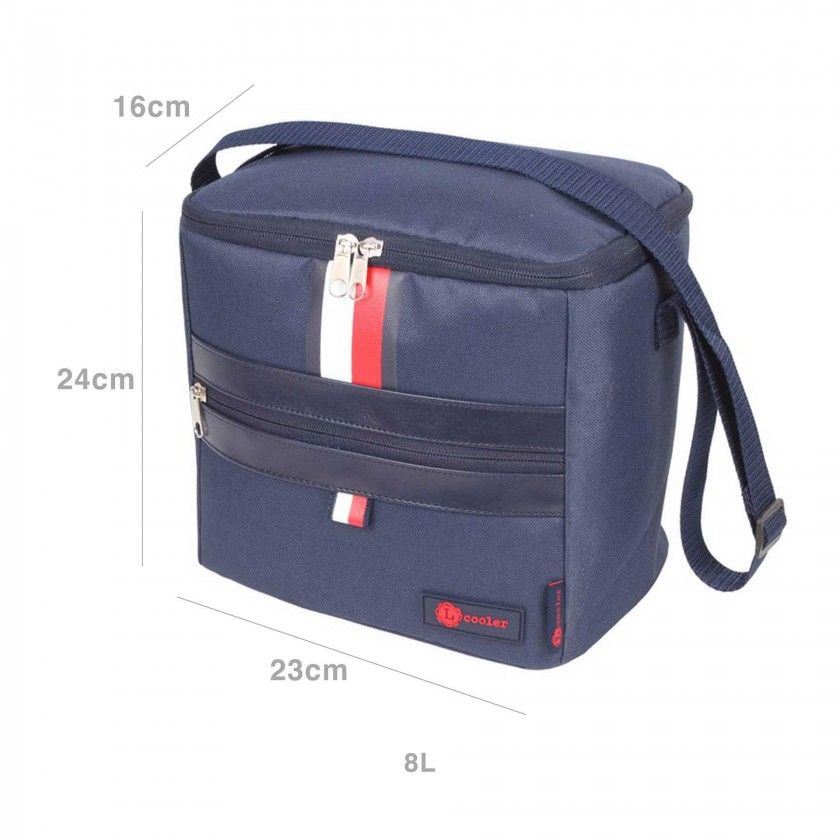 Saco Trmico Azul 8L 23X16X24cm