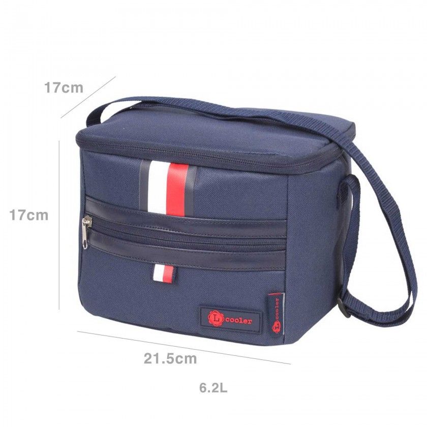 Saco T�rmico Azul 6.2L 21.5X17X17cm