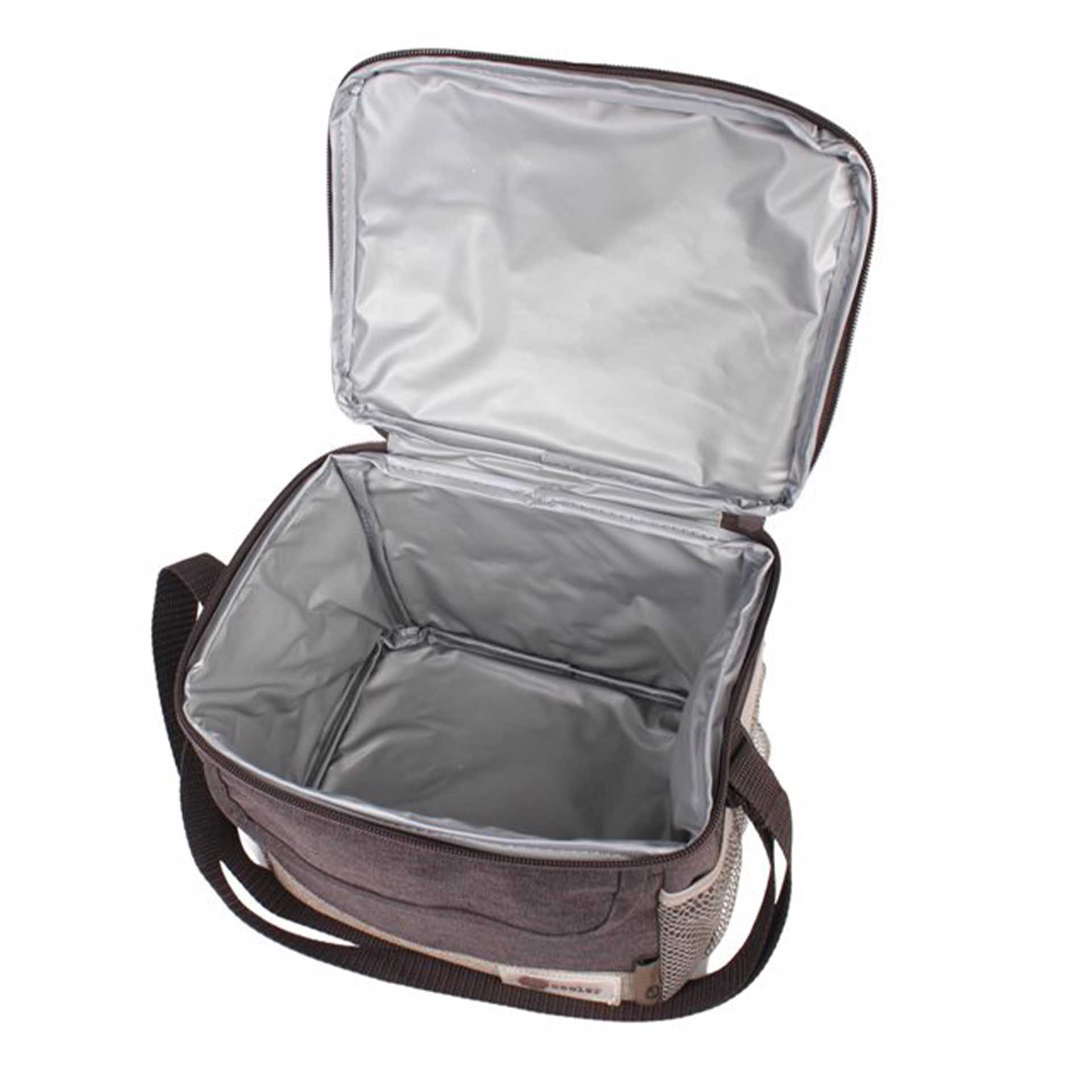 Saco Térmico Castanho 6L 21X17X17cm