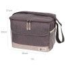 Saco Térmico Castanho 15L 30X21X23cm Saco Térmico Castanho 15L 30X21X23cm