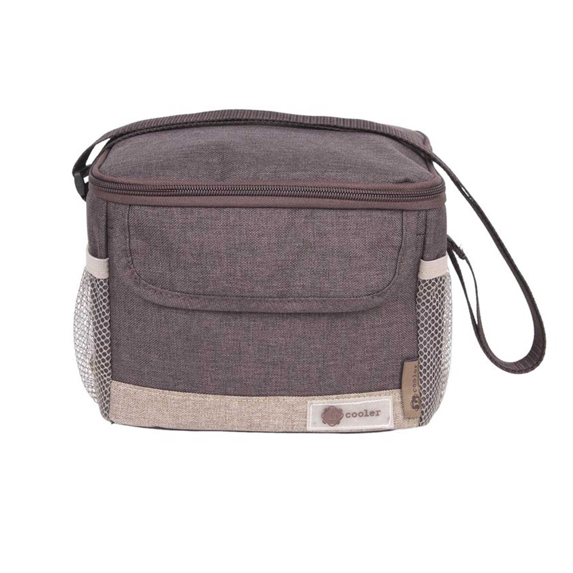 Saco Térmico Castanho 6L 21X17X17cm