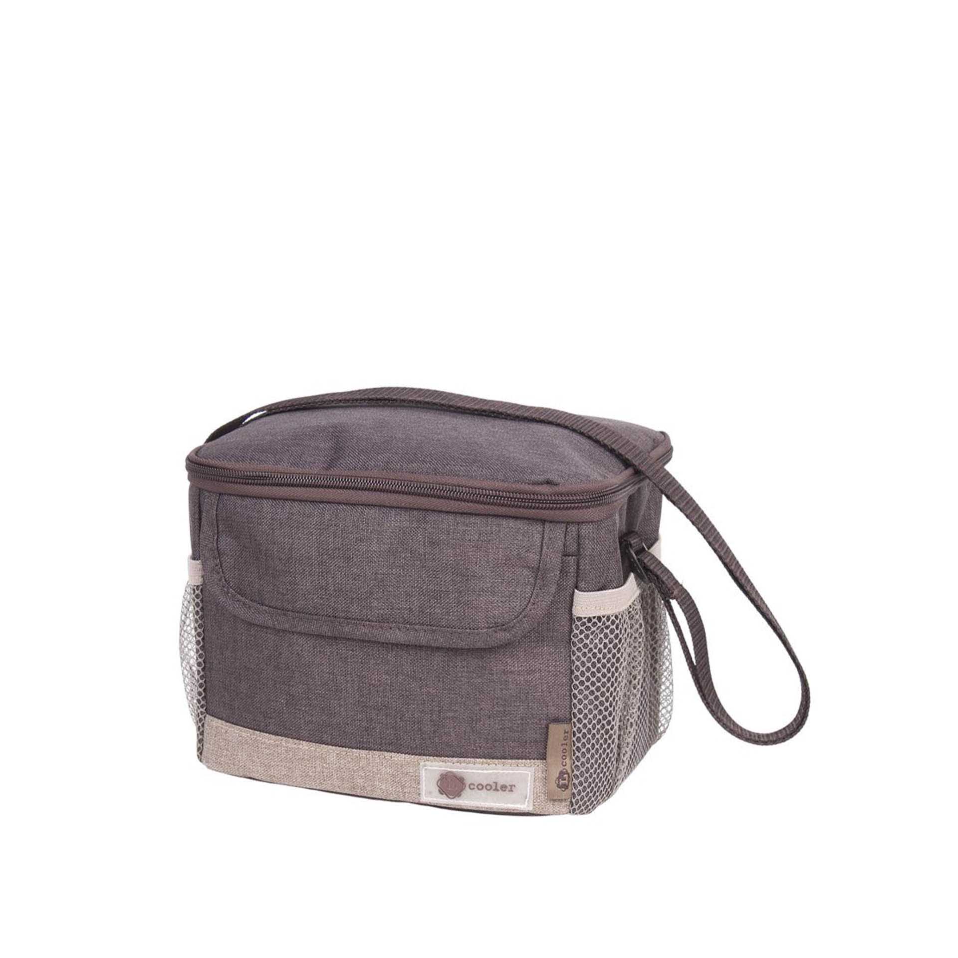 Saco Térmico Castanho 6L 21X17X17cm