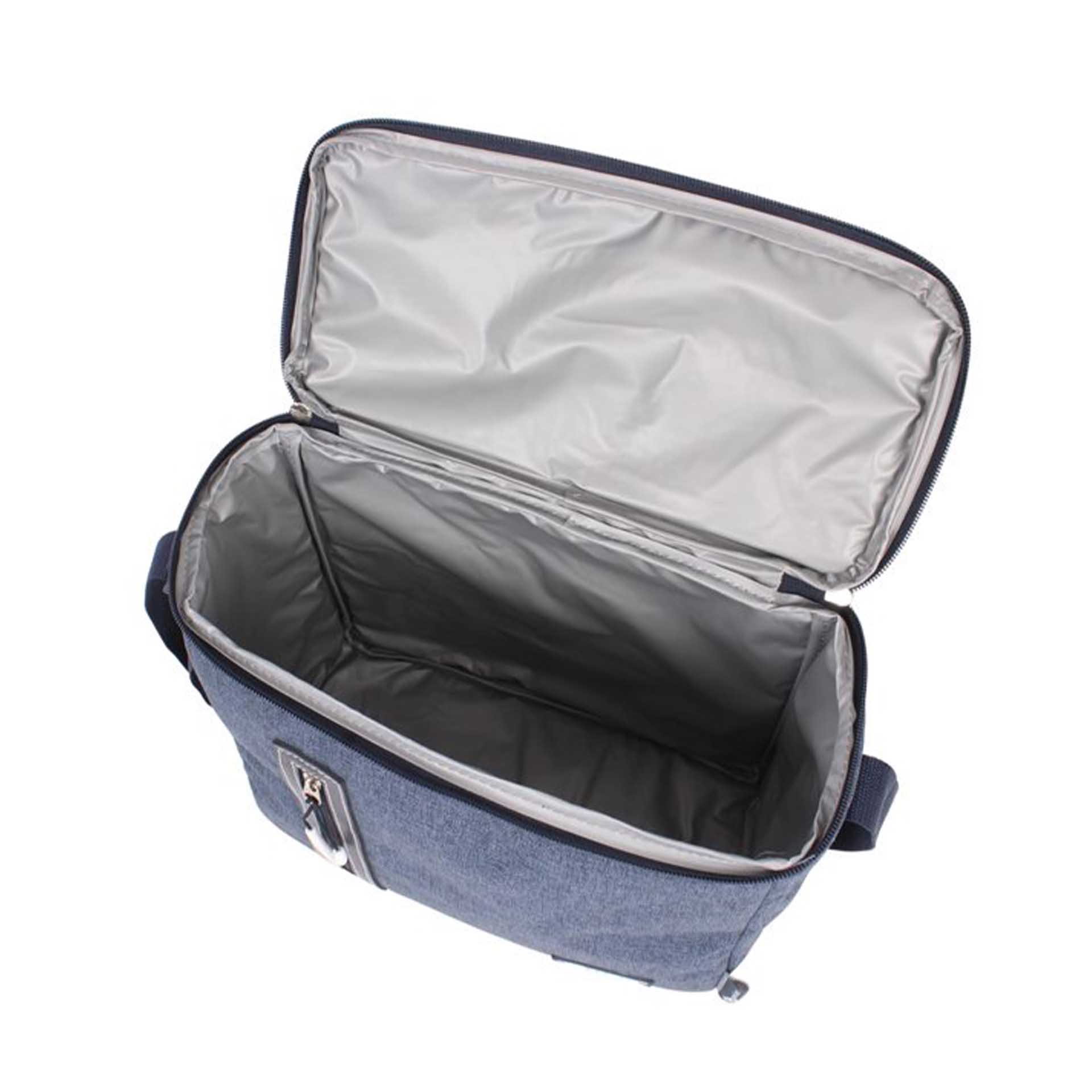 Saco Térmico Azul 10L 28X13X23cm