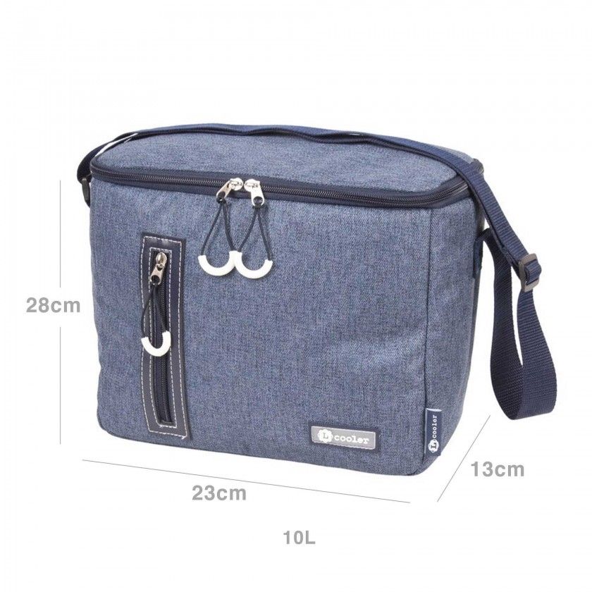 Saco Térmico Azul 10L 28X13X23cm Saco Térmico Azul 10L 28X13X23cm
