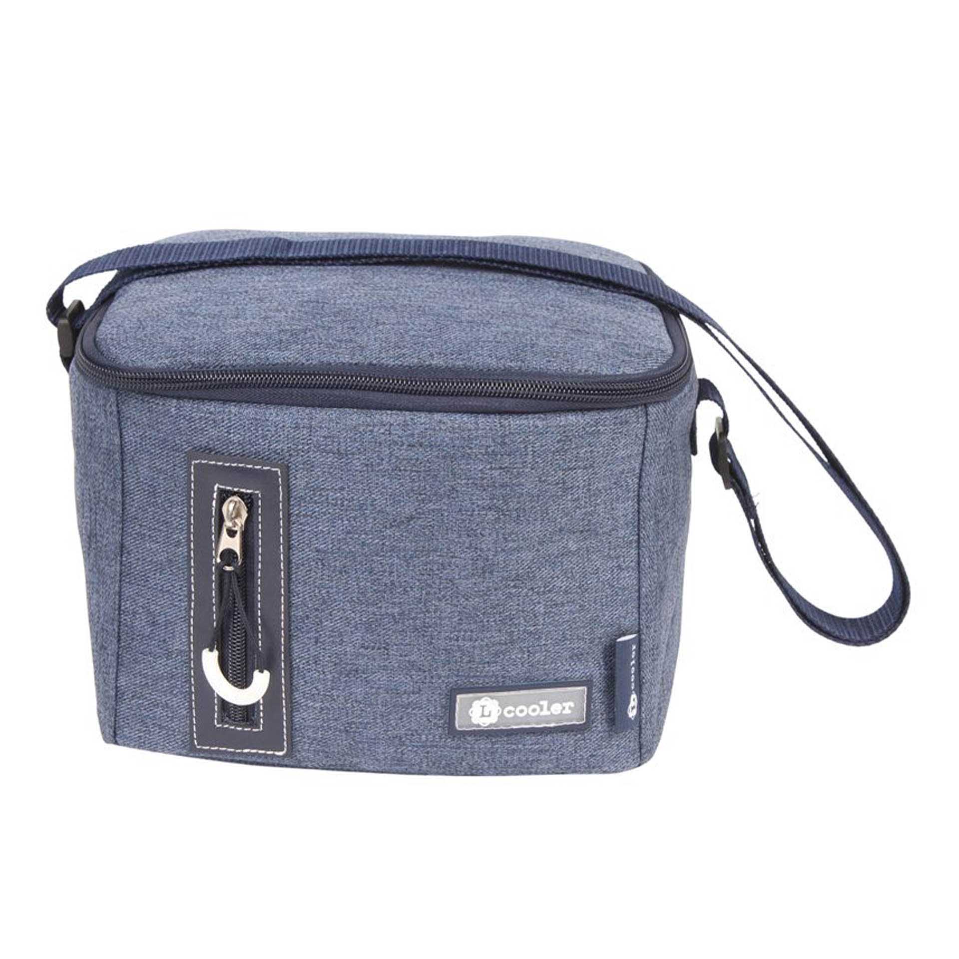 Saco Térmico Azul 6L 17X17X21.5cm
