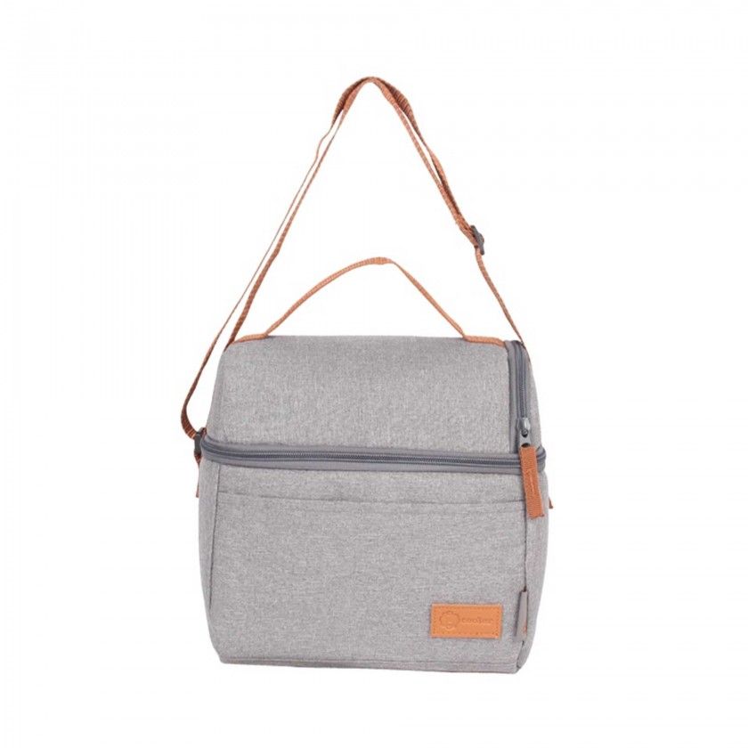 Saco Térmico Cinza 8L 23X14.5X24cm Saco Térmico Cinza 8L 23X14.5X24cm