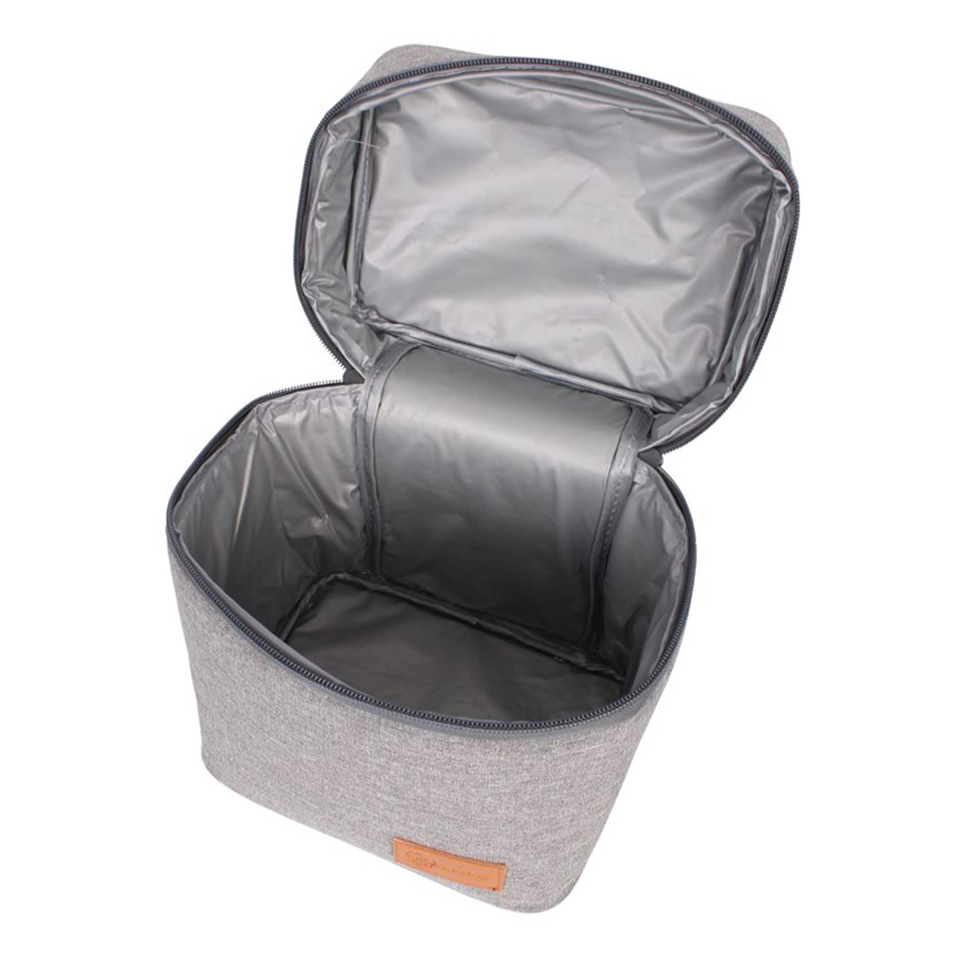 Saco Térmico Cinza 6L 20X15X20cm