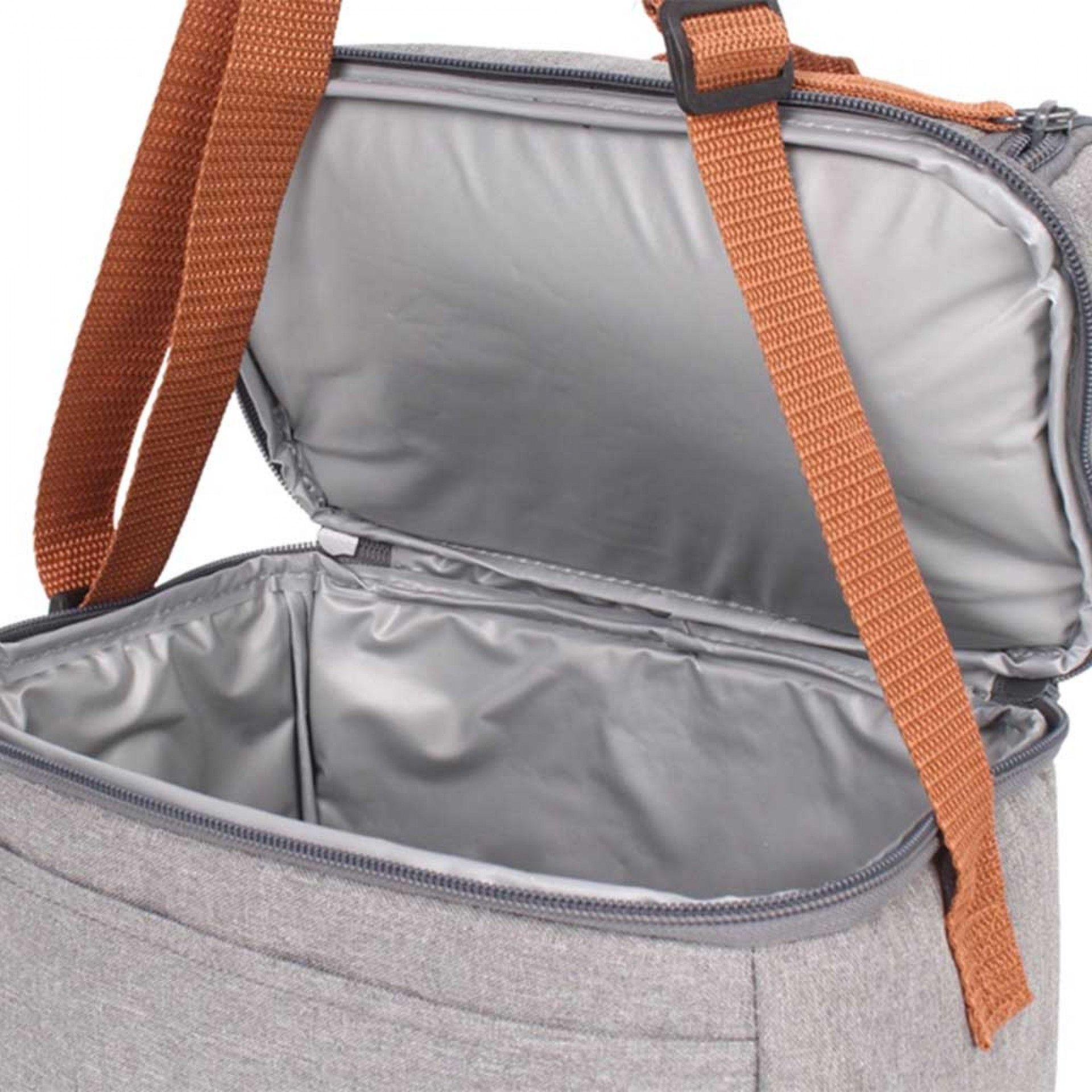 Saco Térmico Cinza 8L 23X14.5X24cm