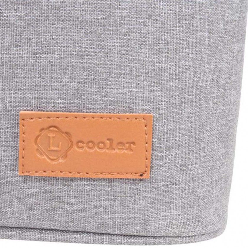 Saco Térmico Cinza 6L 20X15X20cm Saco Térmico Cinza 6L 20X15X20cm