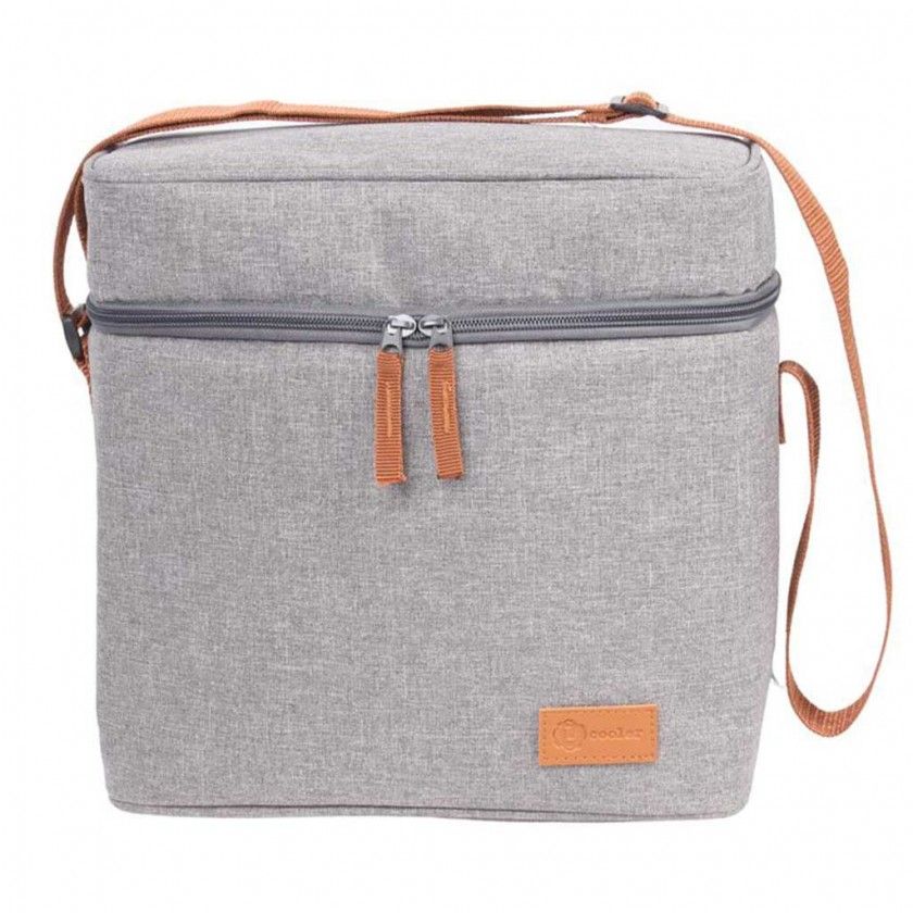 Saco Térmico Cinza 6L 20X15X20cm Saco Térmico Cinza 6L 20X15X20cm