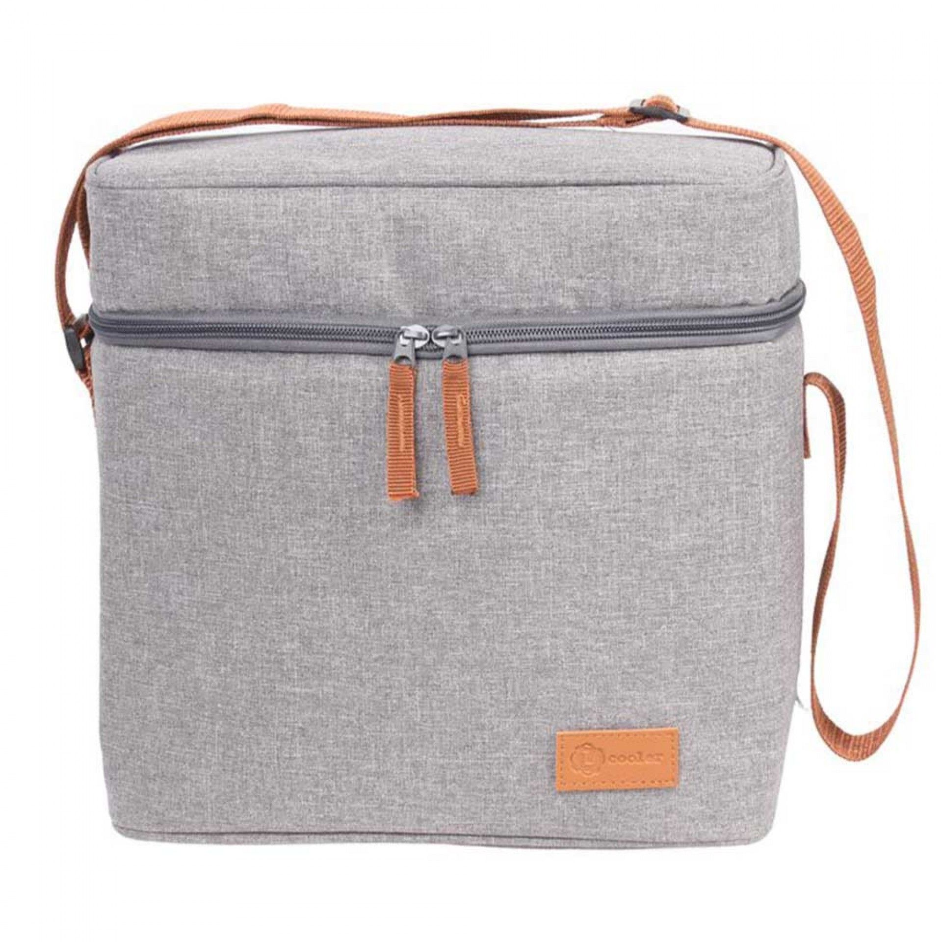 Saco Térmico Cinza 6L 20X15X20cm