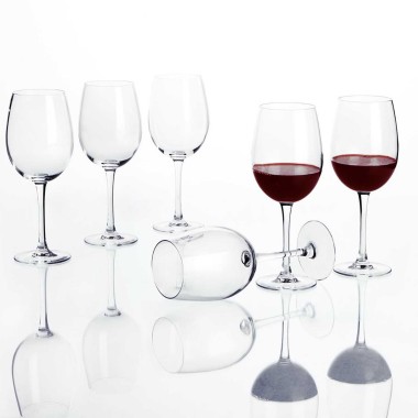 Copo com P� C&S Cabernet Tulip Eco Pack 6