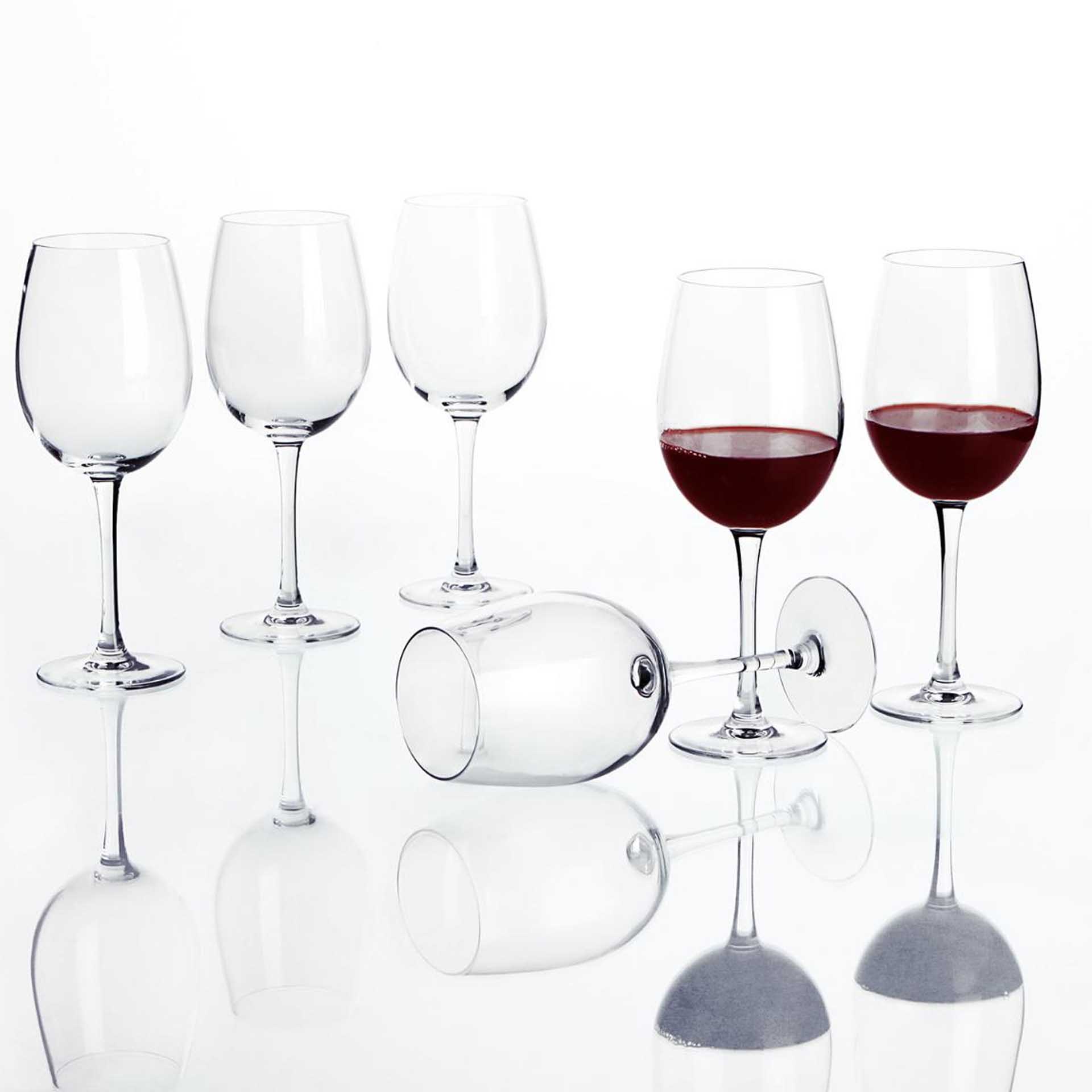 Copo com Pé C&S Cabernet Tulip Eco Pack 6